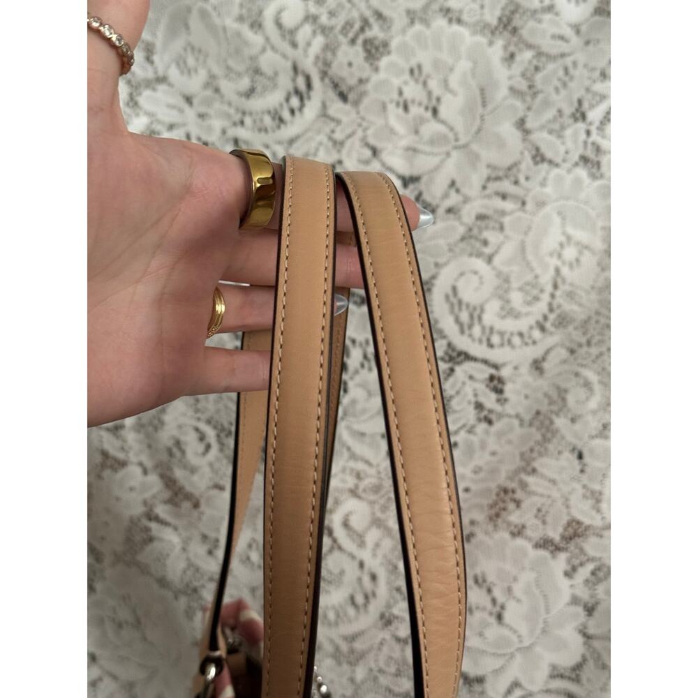 Coach Zebra Print Signature Stripe Tote F23283 Pink White EUC - Picture 10 of 13